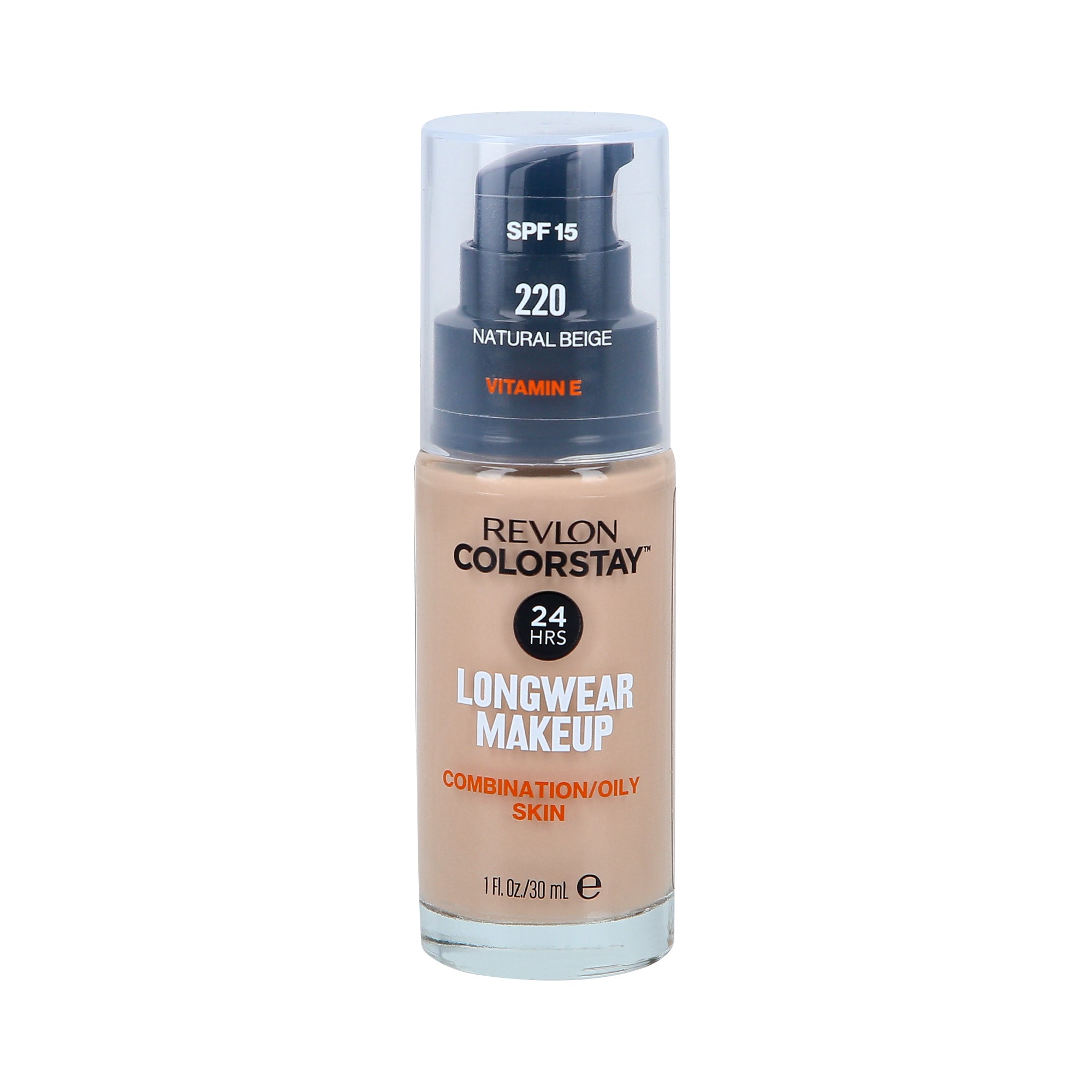 REVLON COLORSTAY SPF15 Fondotinta pelli miste/grasse con applicatore a pompa 30ml #5