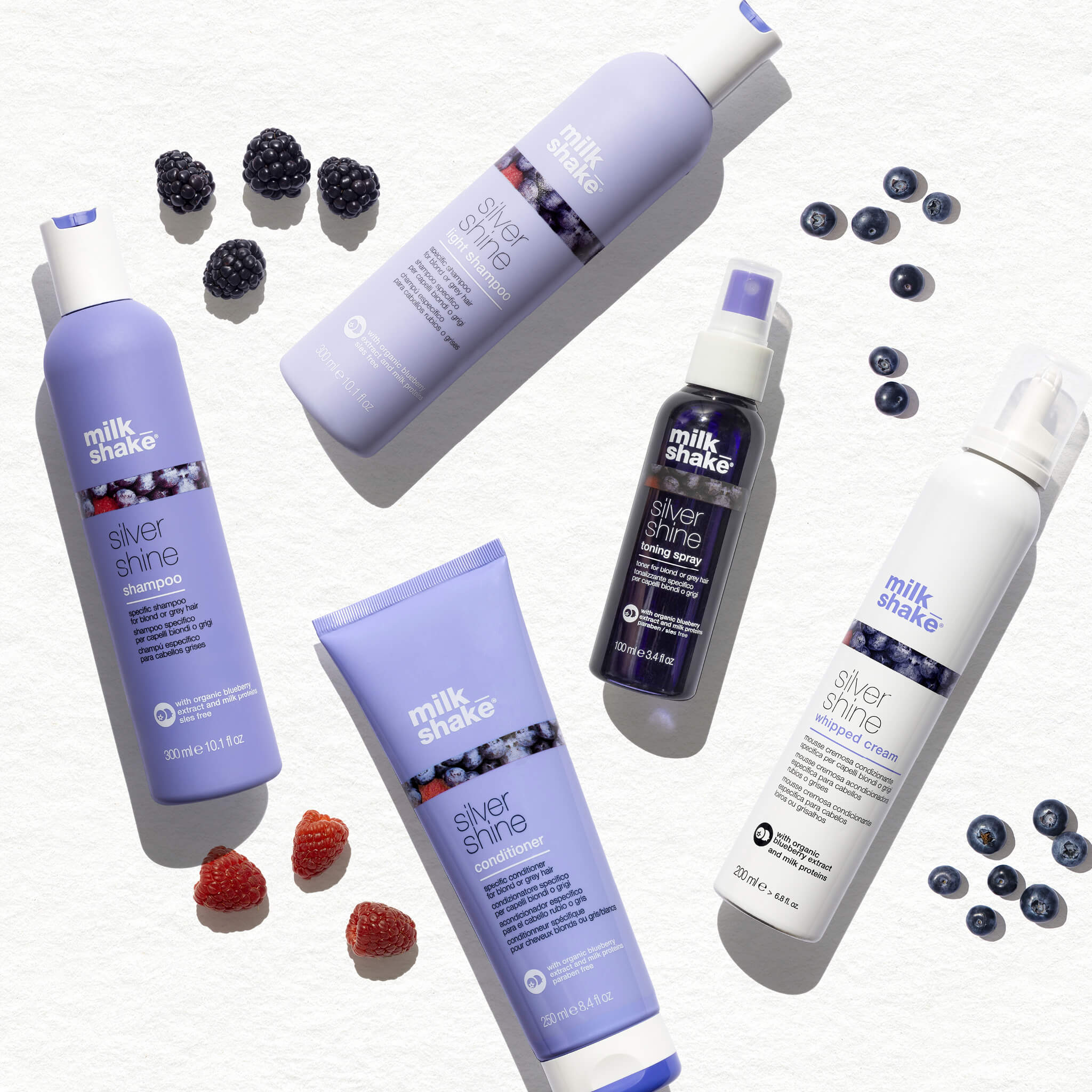 MILK SHAKE SILVER SHINE SHAMPOO Shampooing cheveux blonds ou gris 300ml #2