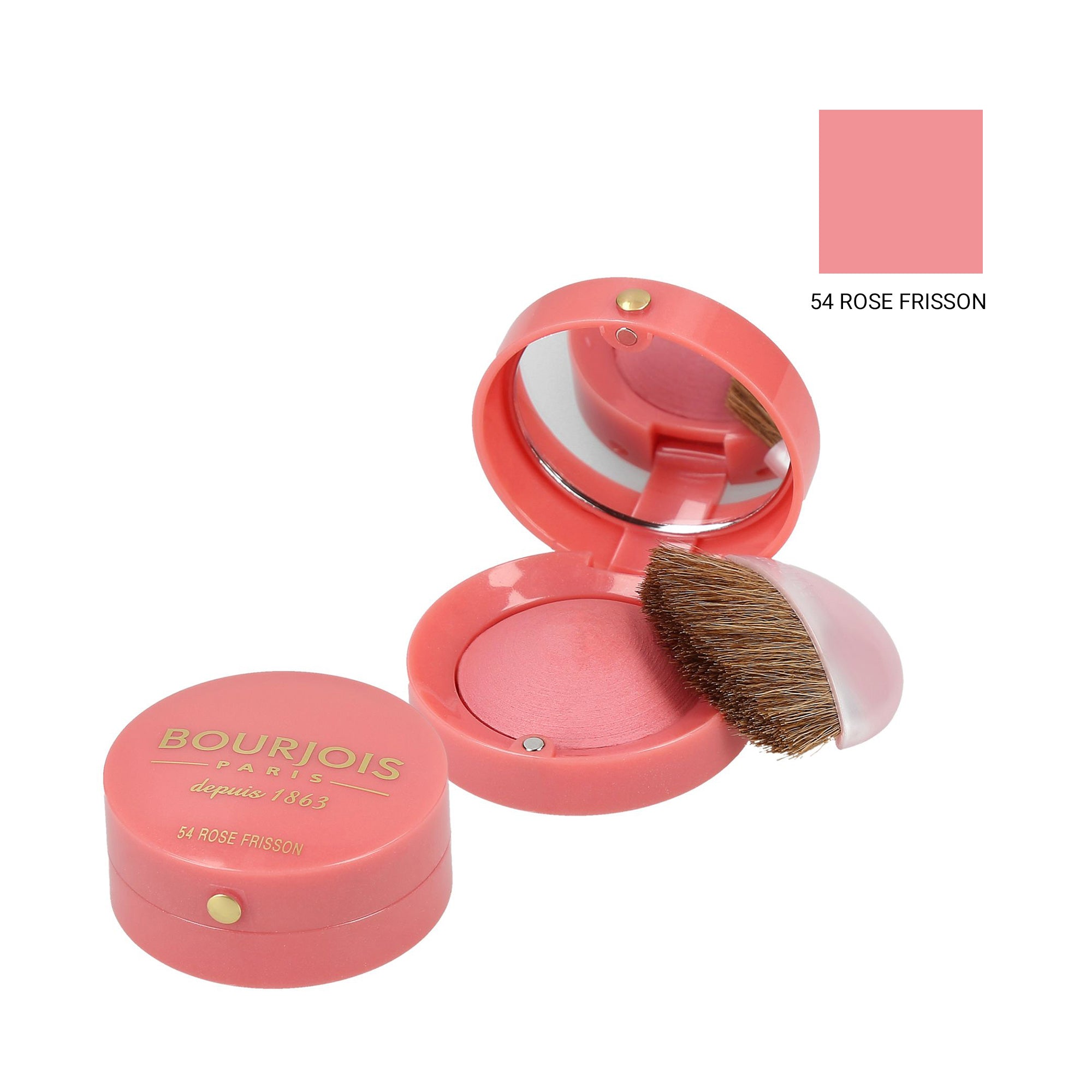 BOURJOIS Little Round Pot Blush 54 Rose Frisson 2,5g