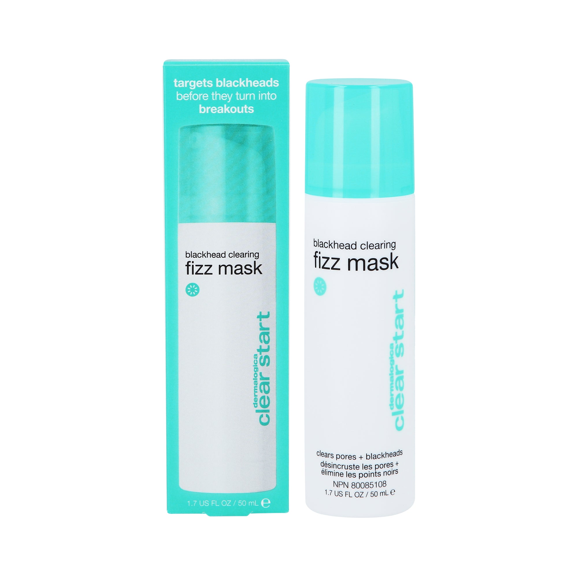 DERMALOGICA CLEAR START BLACKHEAD FIZZ MASK Aktivní čistící maska na zúžení pórů 50ml
