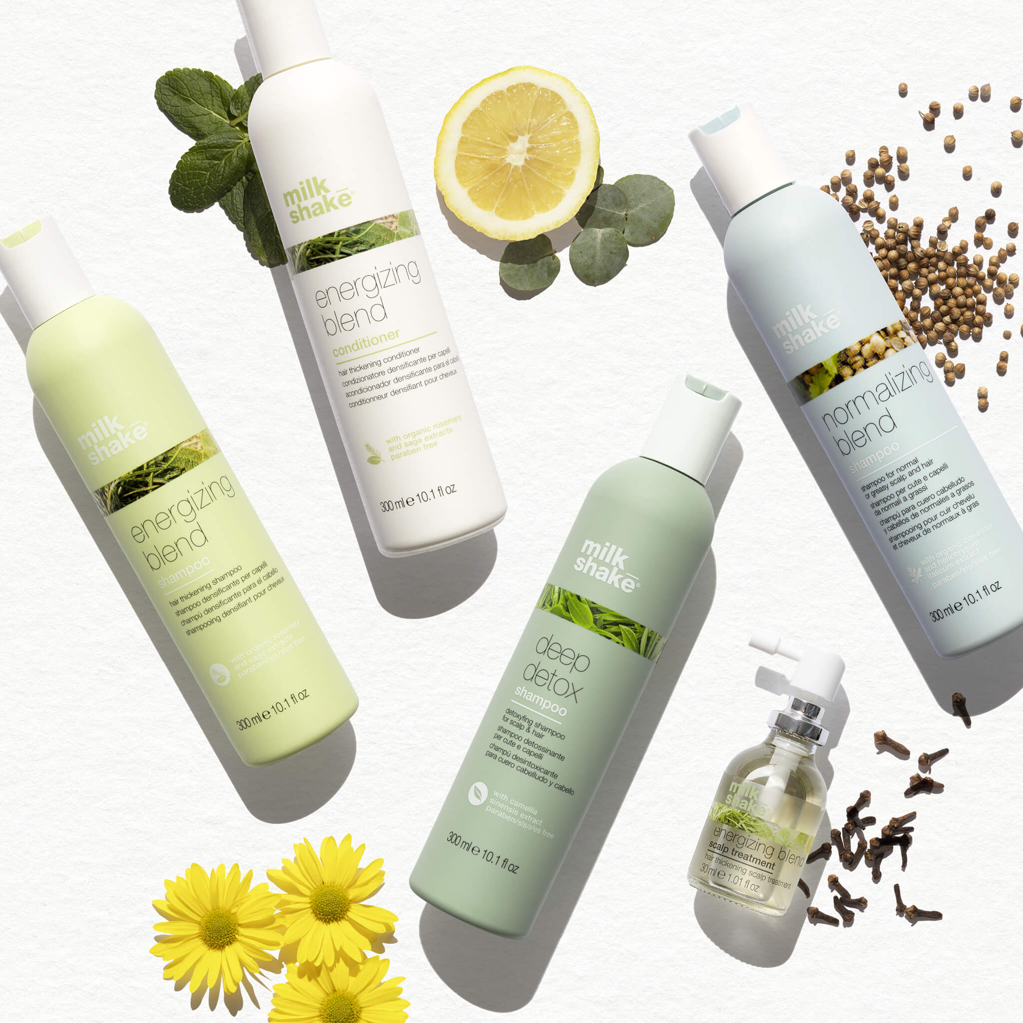 MILK SHAKE ENERGIZING BLEND SCALP Balsamo ispessisce i capelli e sostiene la crescita di nuovi capelli 30ml #2