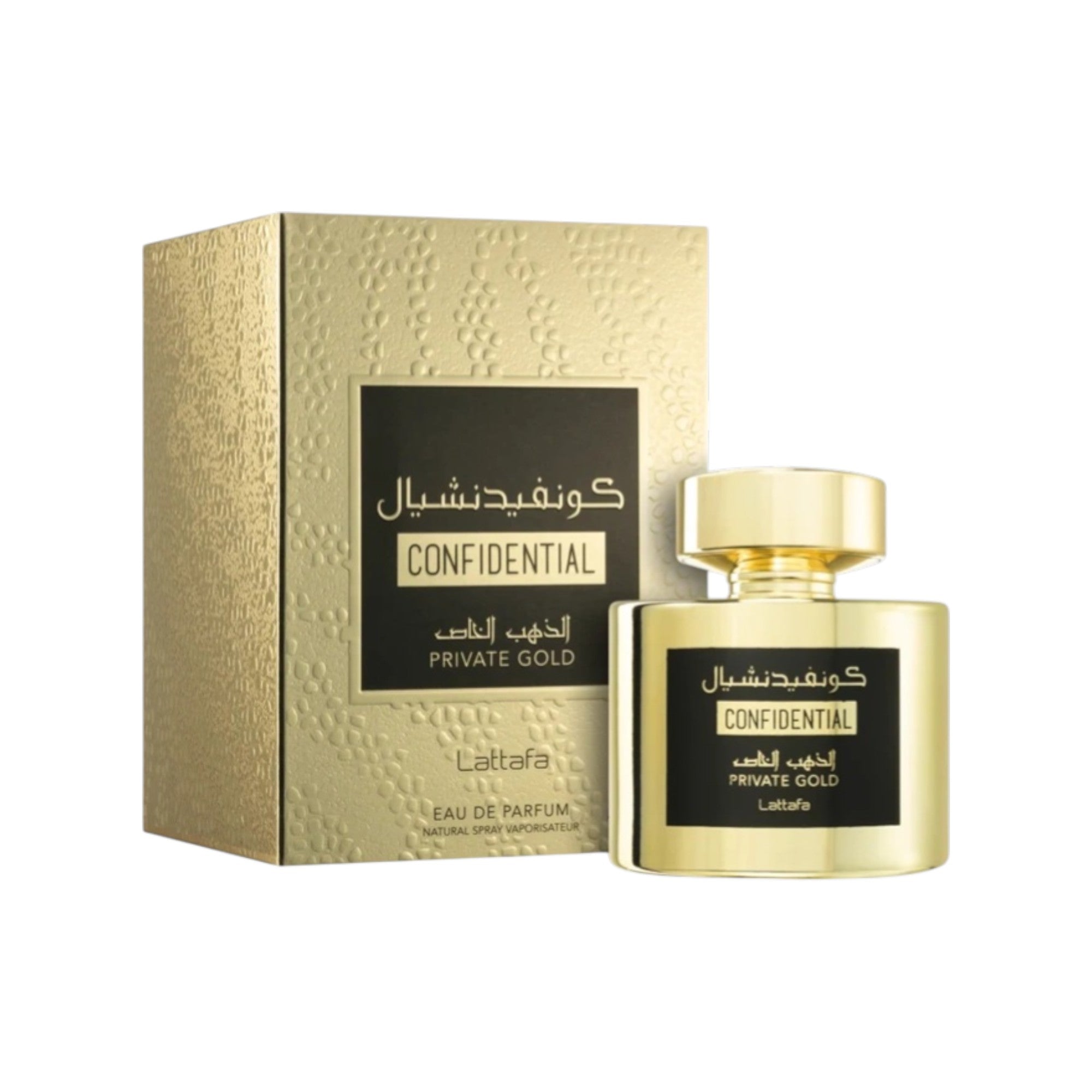 LATTAFA CONFIDENTIAL PRIVATE GOLD Woda perfumowana unisex 100 ml