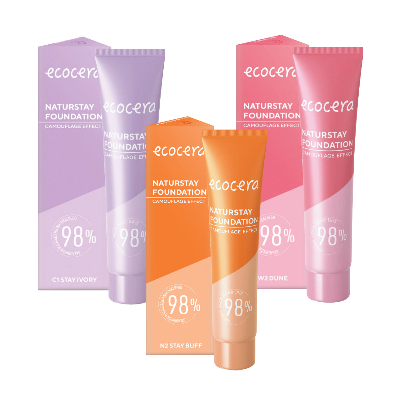 ECOCERA NATURSTAY Fondotinta Avorio 30ml