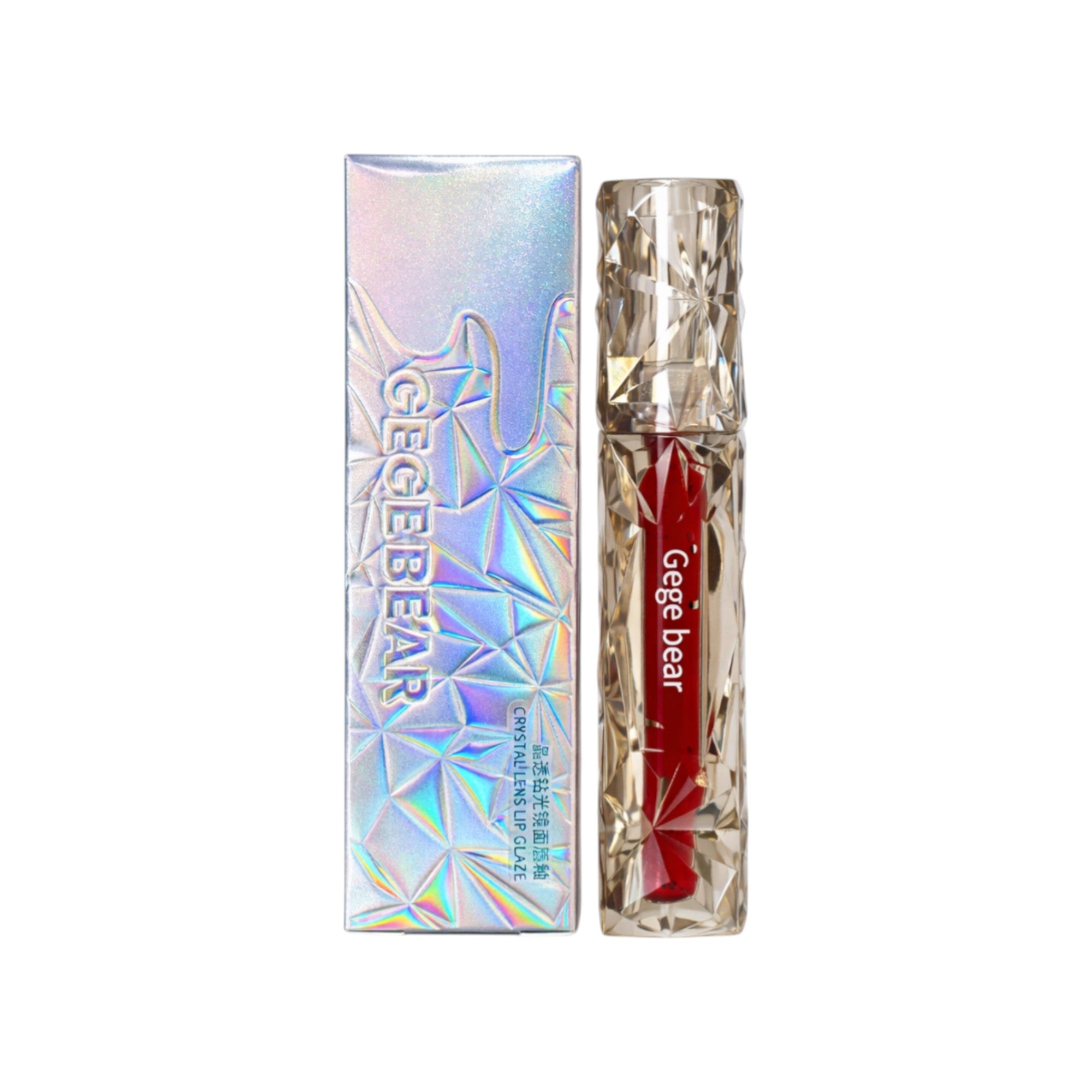 GEGE BEAR CRYSTAL LENS LIP GALZE Gloss à lèvres avec brillance miroir et brillance intense 2 g