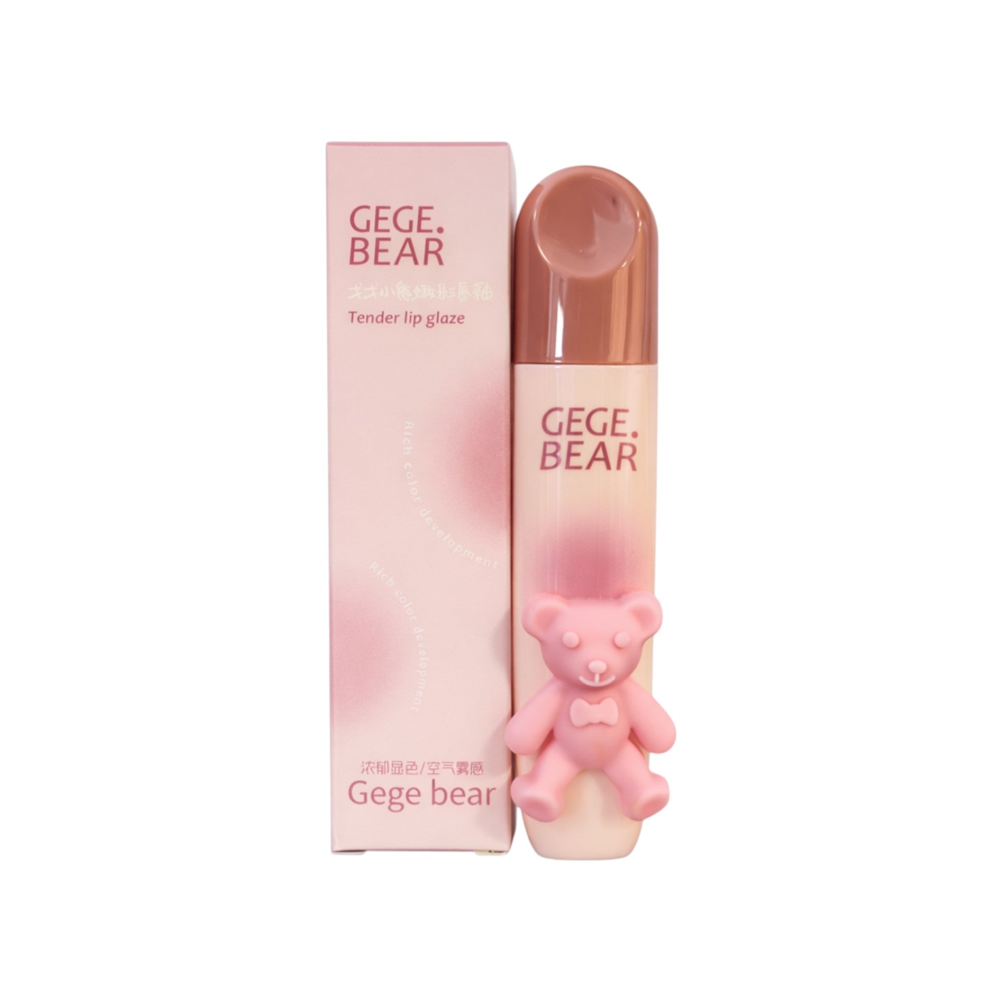 GEGE BEAR Tender Lips Glaze Rouge à lèvres mat longue tenue 2,5 g