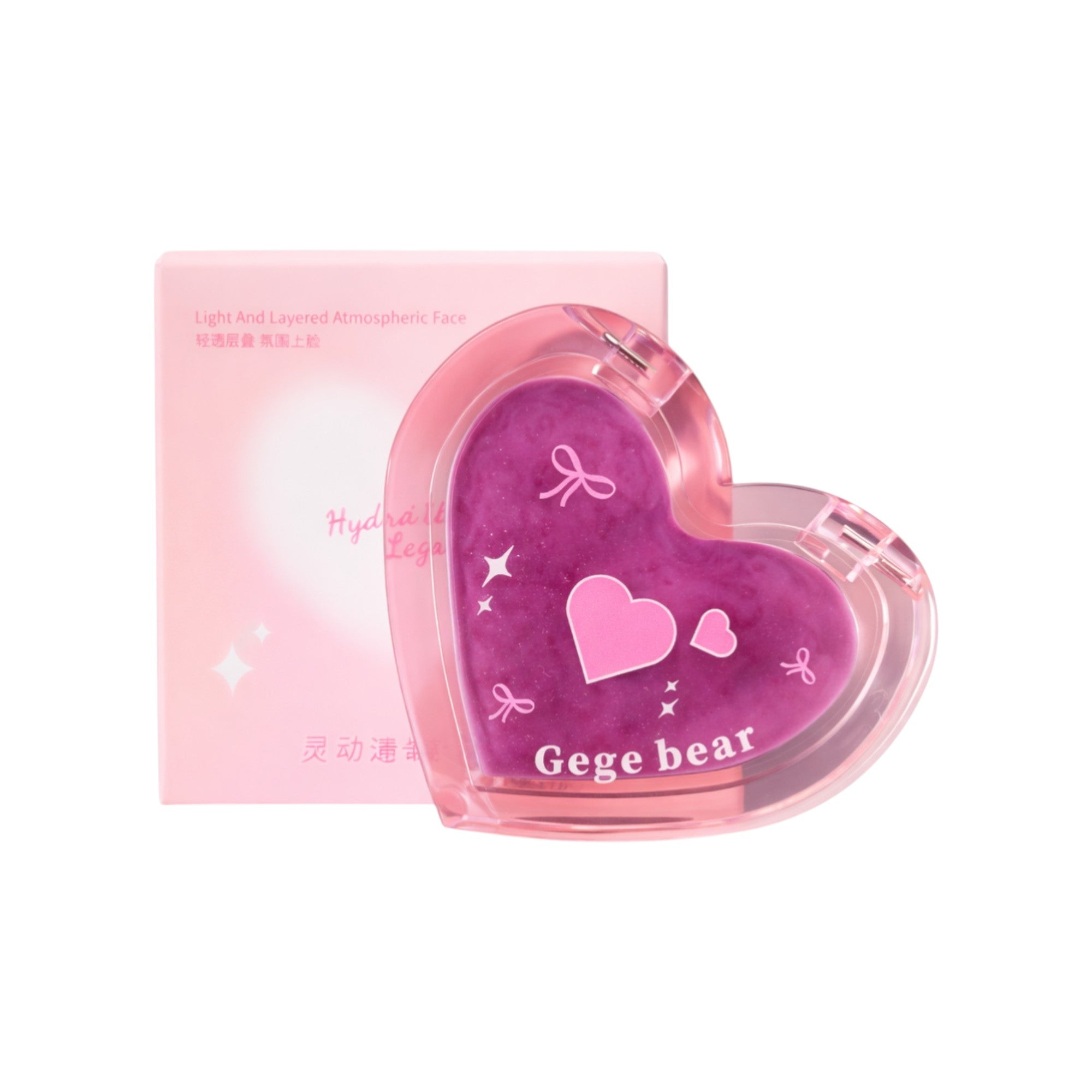 GEGE BEAR HYDRATING LIGHT CREAM Kremowy róż do twarzy 3,8 g #4