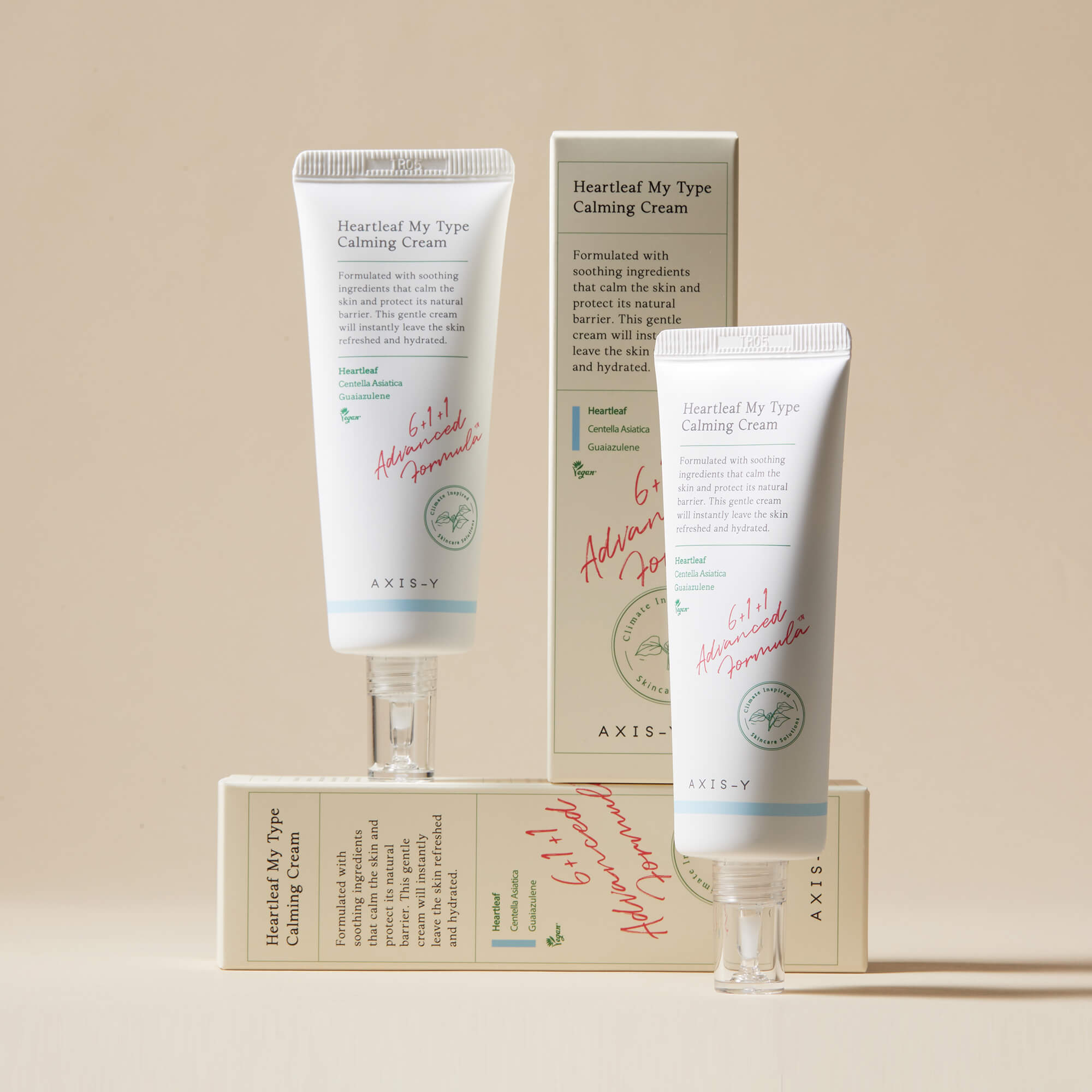 AXIS-Y HEARTLEAF MY-TYPE CALMING CREAM Crema viso lenitiva 60 ml #2