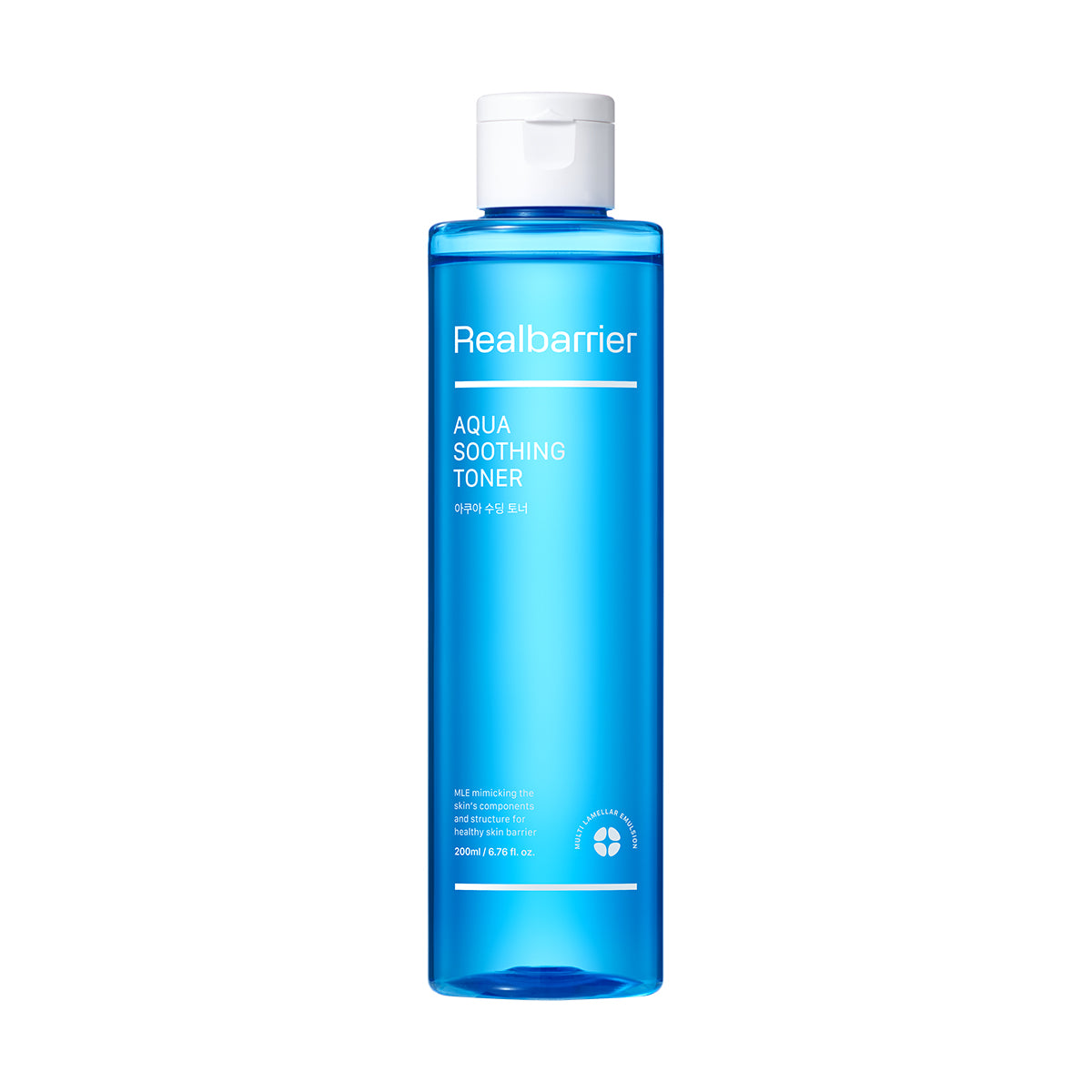 Lotion tonique apaisante REAL BARRIER AQUA Hydratation intense pour le visage 200 ml
