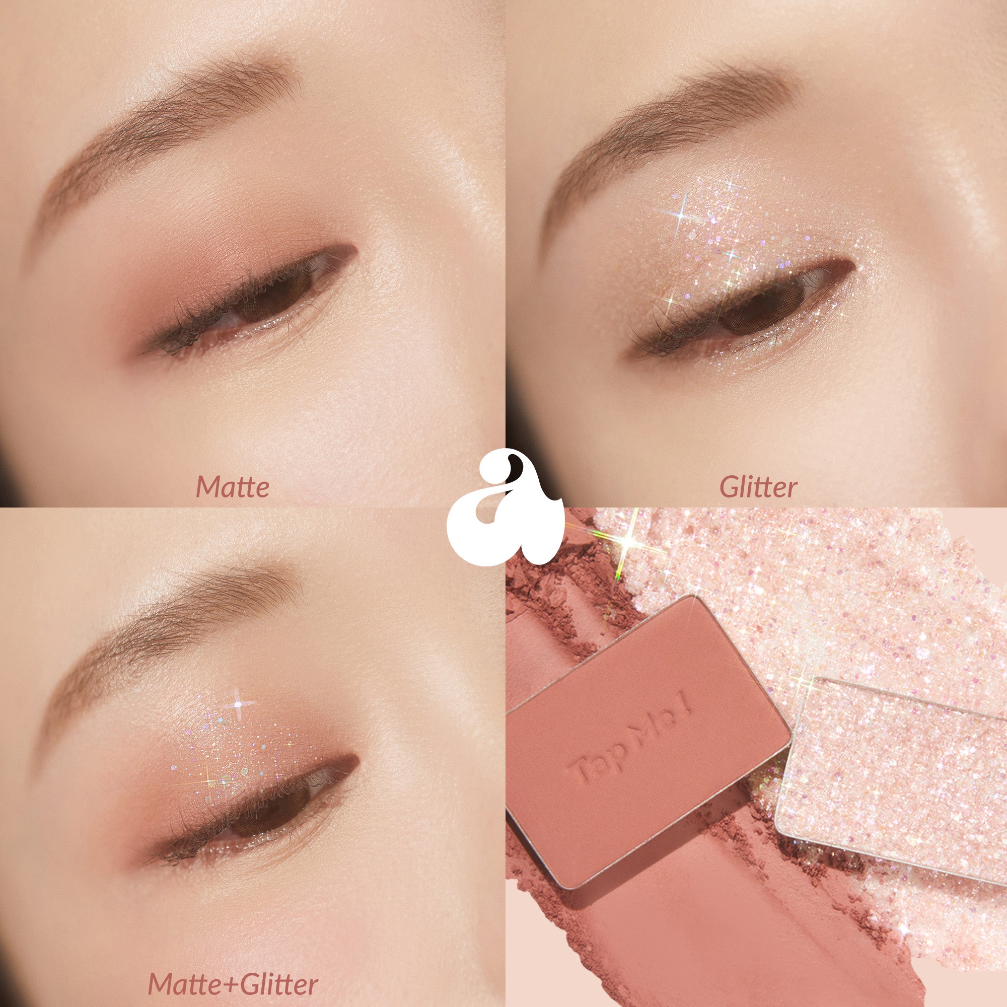 Palette di ombretti UNLEASHIA TAP ME DUO n. 1 Pitapat 8,4 g #2