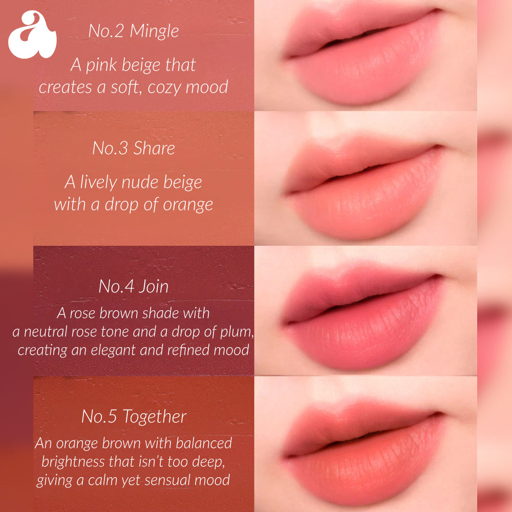 UNLEASHIA LUV HUG VELVET TINT Tinta labbra satinata 4,5 g