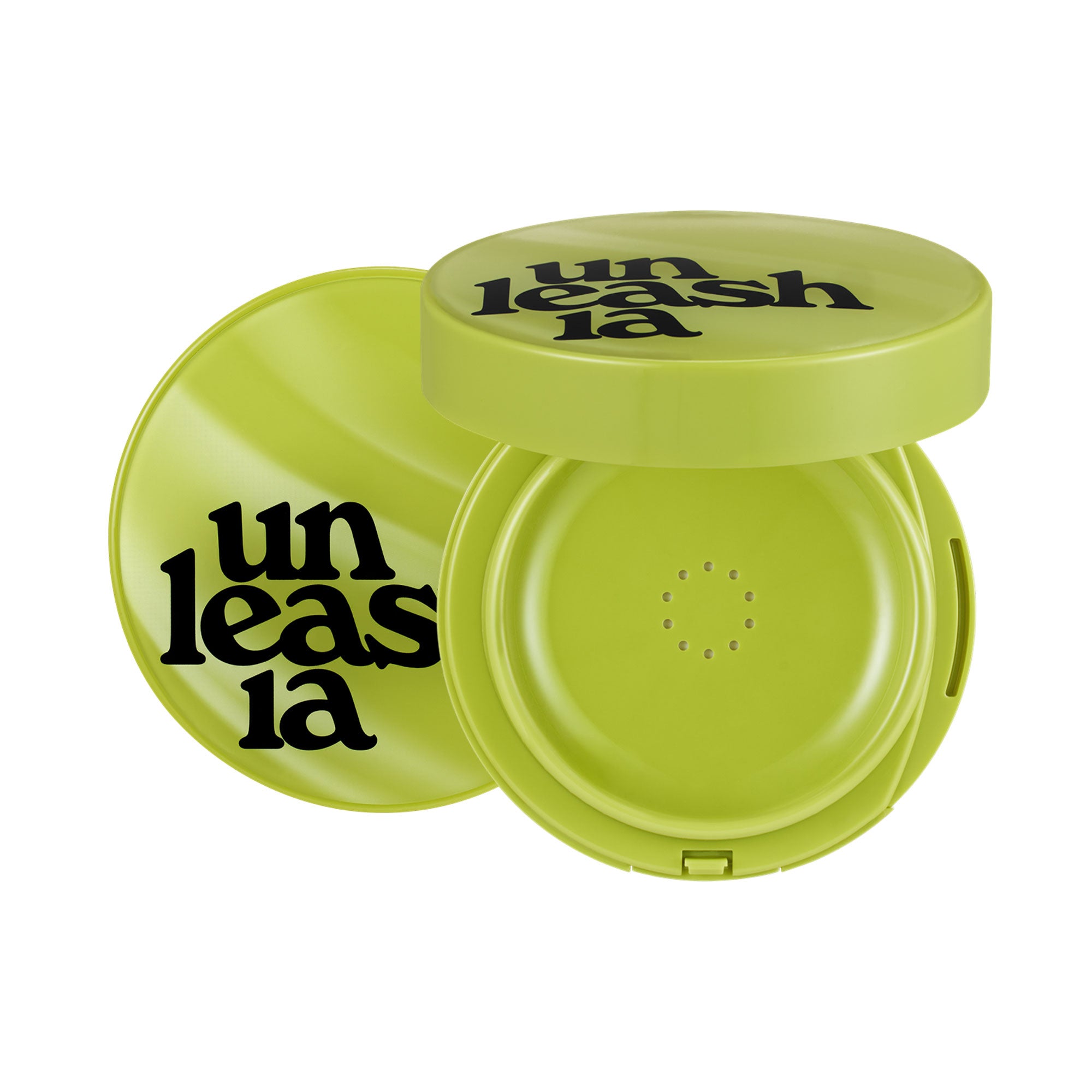 UNLEASHIA SATIN WEAR HEALTHY-GREEN CUSHION Fond de teint coussin satiné SPF30 PA++ 15 g