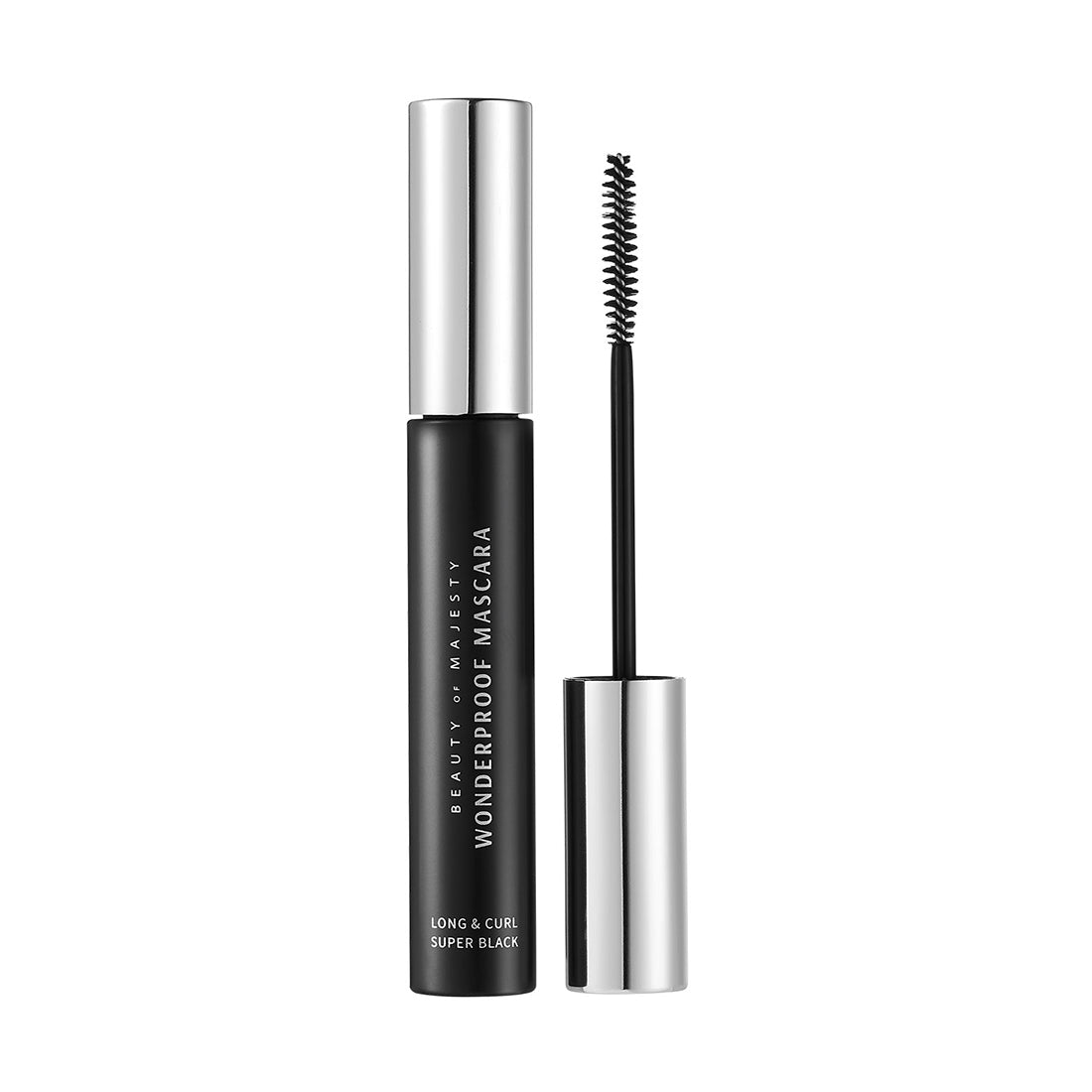 B.O.M WONDERPROOF MASCARA LONG&CURL Voděodolná řasenka, prodloužení a natočení 8 g