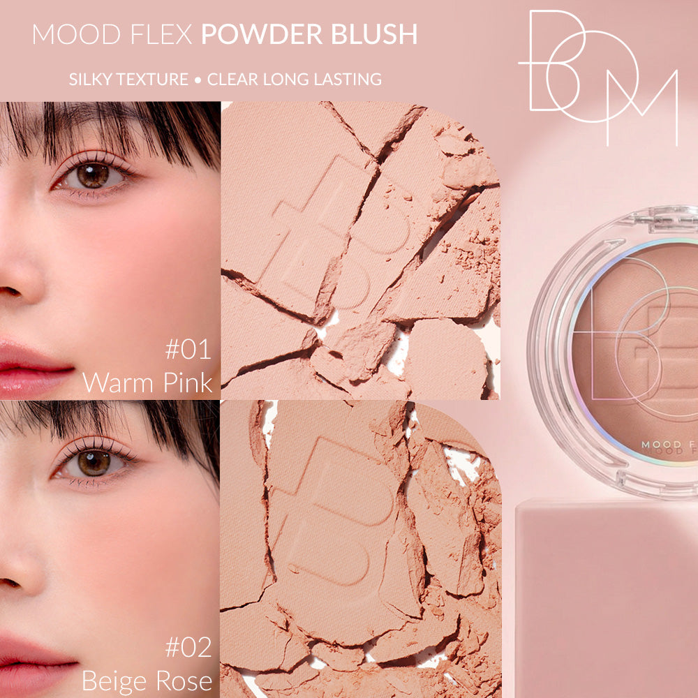 B.O.M MOOD FLEX POWER BLUSH Róż do policzków 4,5 g
