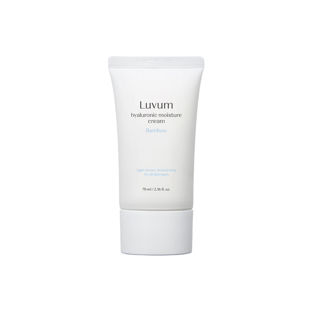 LUVUM BAMBOO HYALURONIC MOISTURE CREAM Jemný hydratační krém s bambusovou šťávou a rostlinnou kyselinou hyaluronovou 70 ml