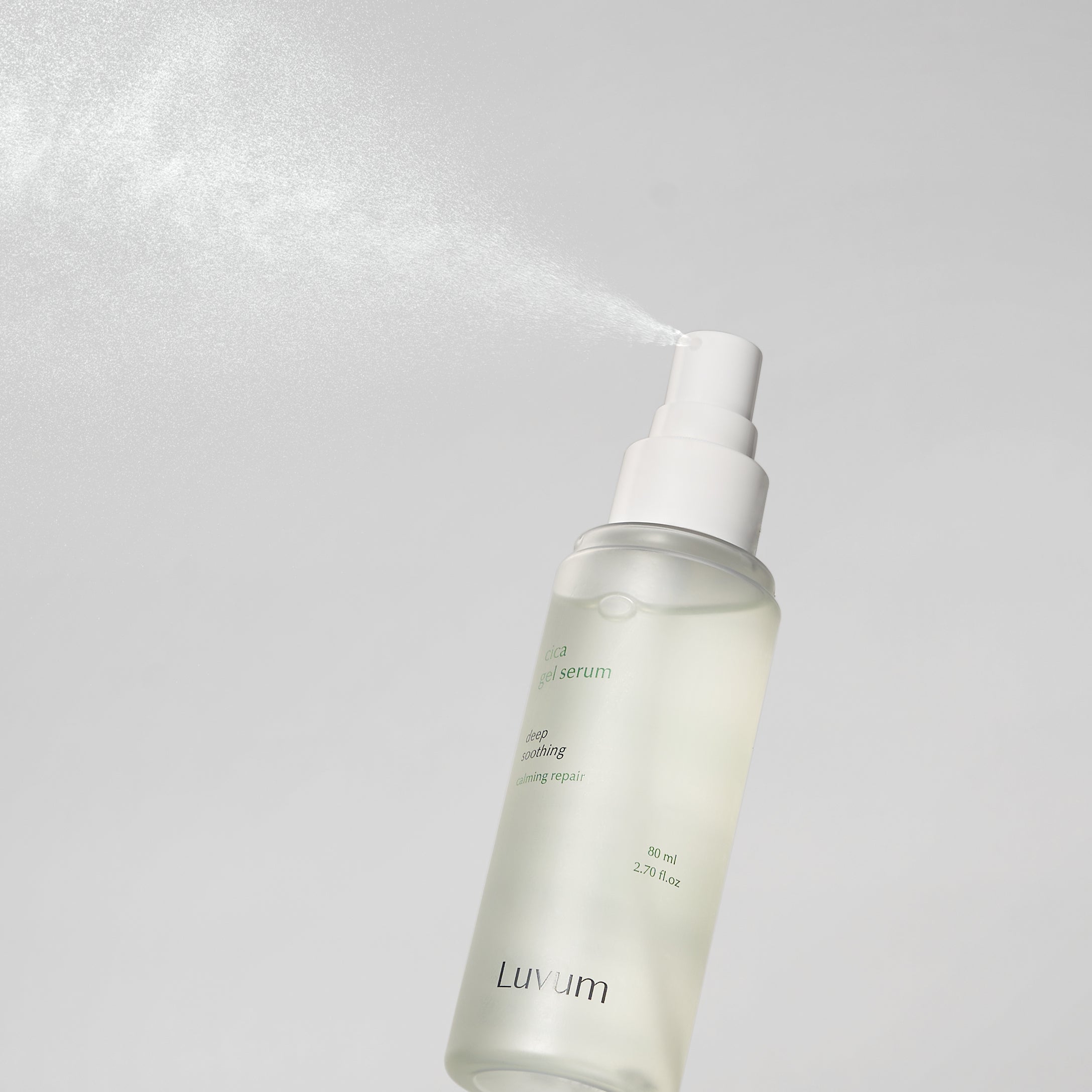 LUVUM CALMING REPAIR CICA GEL SERUM Lehké, gelové sérum v mlze s extraktem z centella 80 ml #3