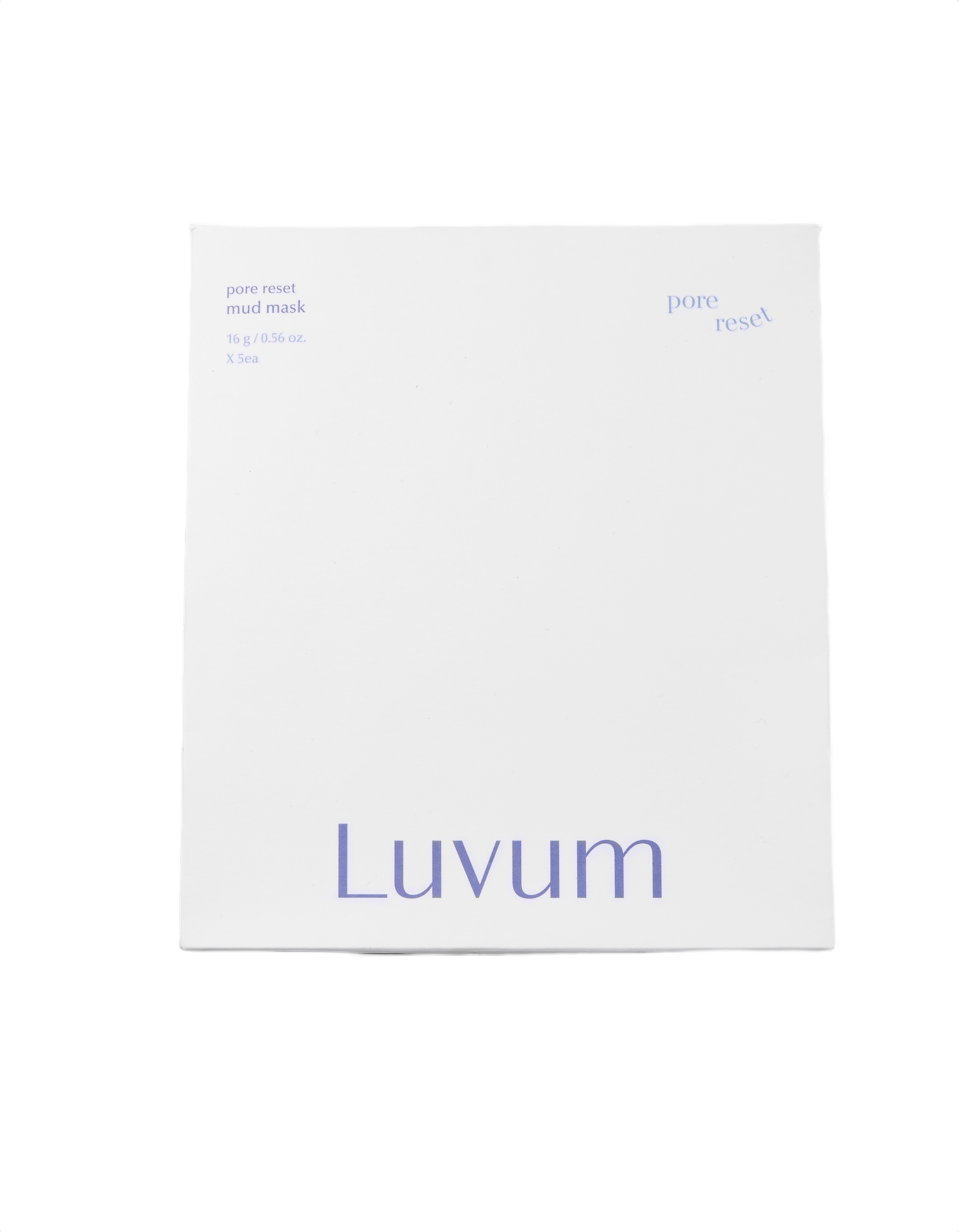 LUVUM PORE RESET MUD Bahenní maska ​​s PHA kyselinami 5 ks.