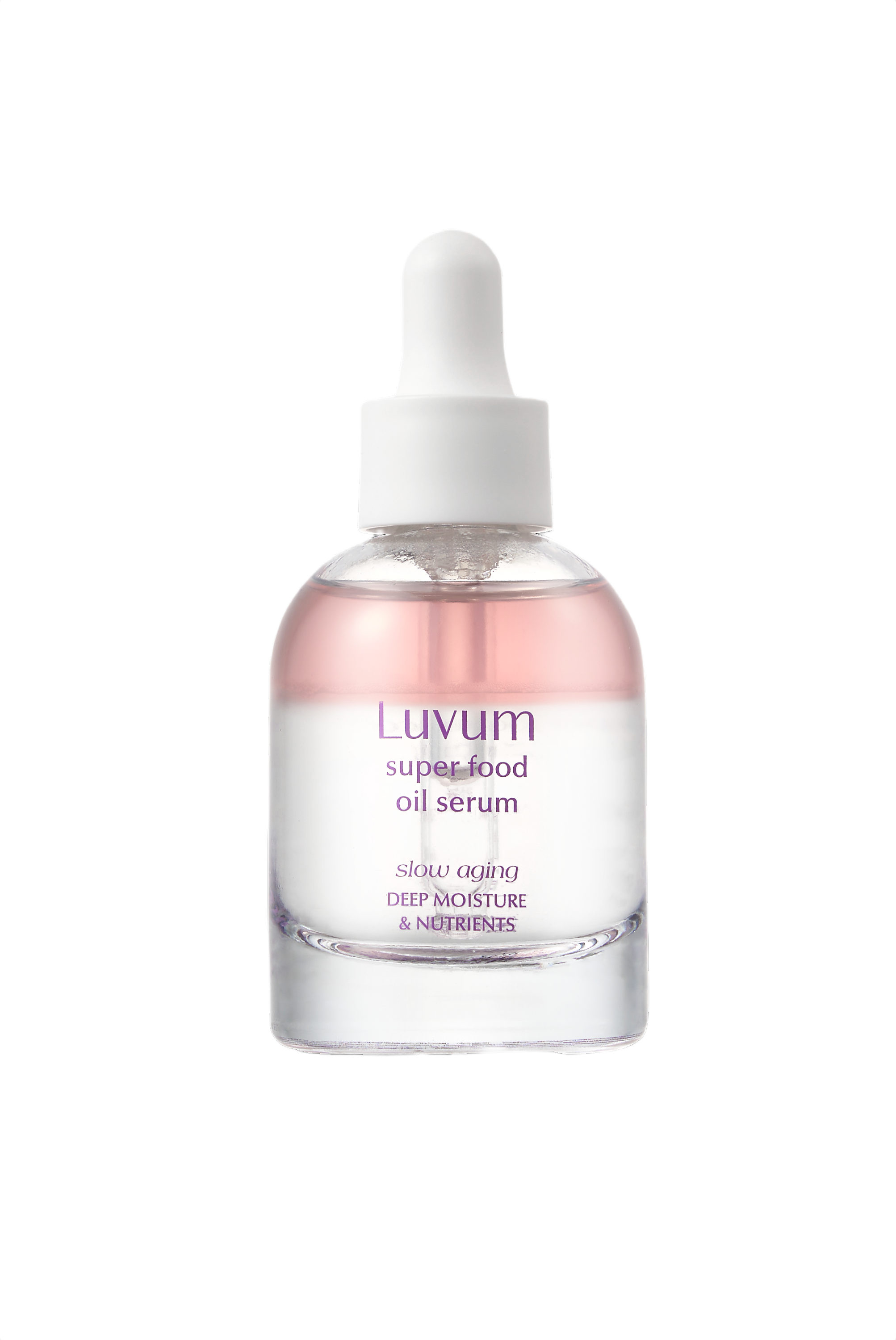 LUVUM SLOW AGING SUPER FOOD OIL SERUM Dvoufázové olejové sérum s rostlinnými peptidy 30 ml
