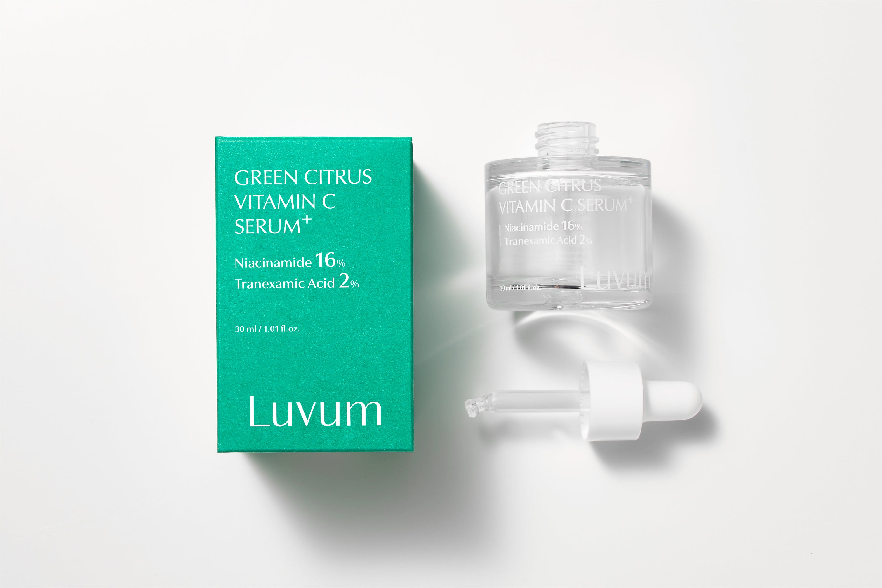 LUVUM GREEN CITRUS SIERO VITAMINA C + Siero viso illuminante con vitamina C e acido tranexamico 30 ml #3