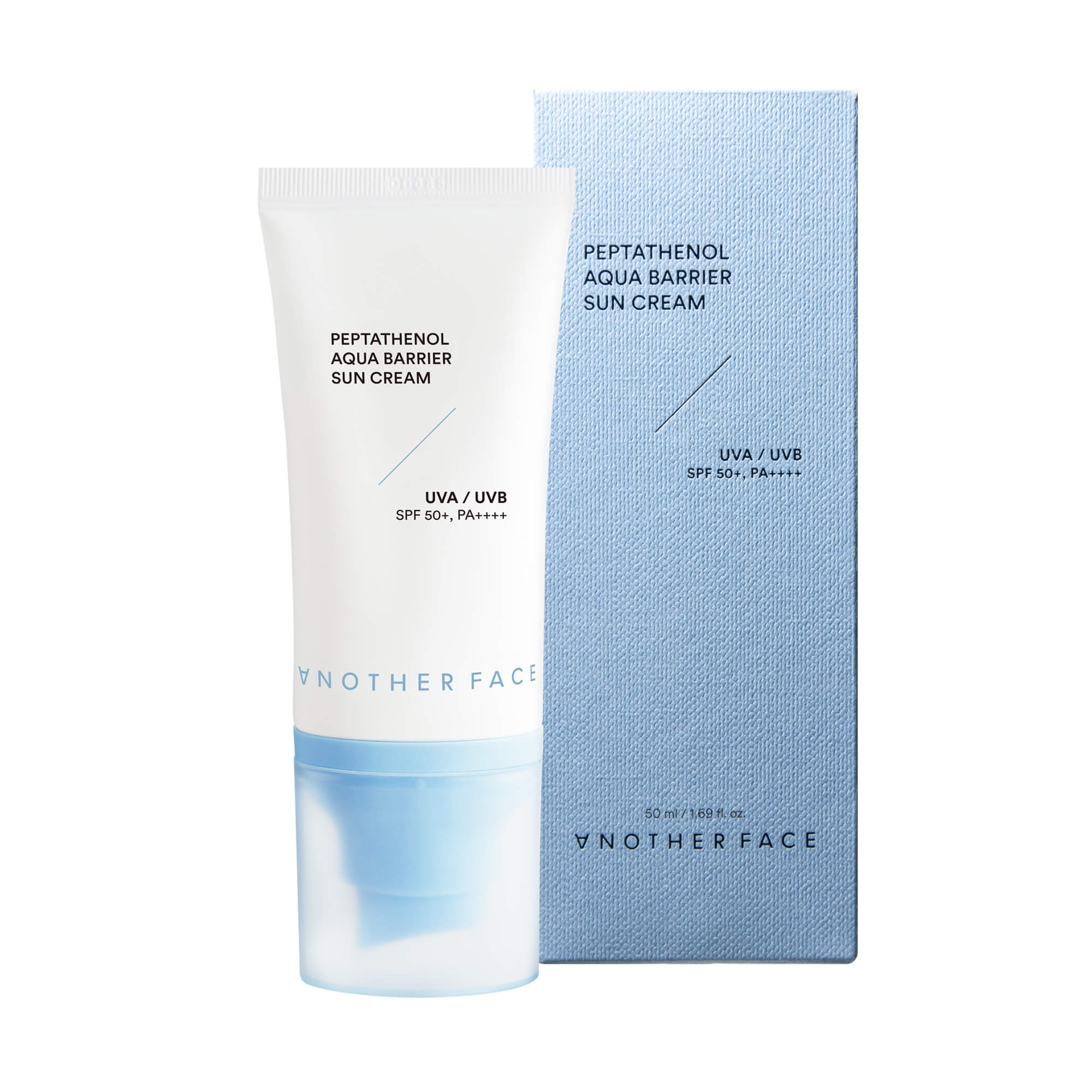 ANOTHER FACE PEPTATHENOL™ AQUA BARRIER SUN CREAM Feuchtigkeitsspendende Gesichtscreme mit SPF50+ PA++++ Filter 50 ml #2
