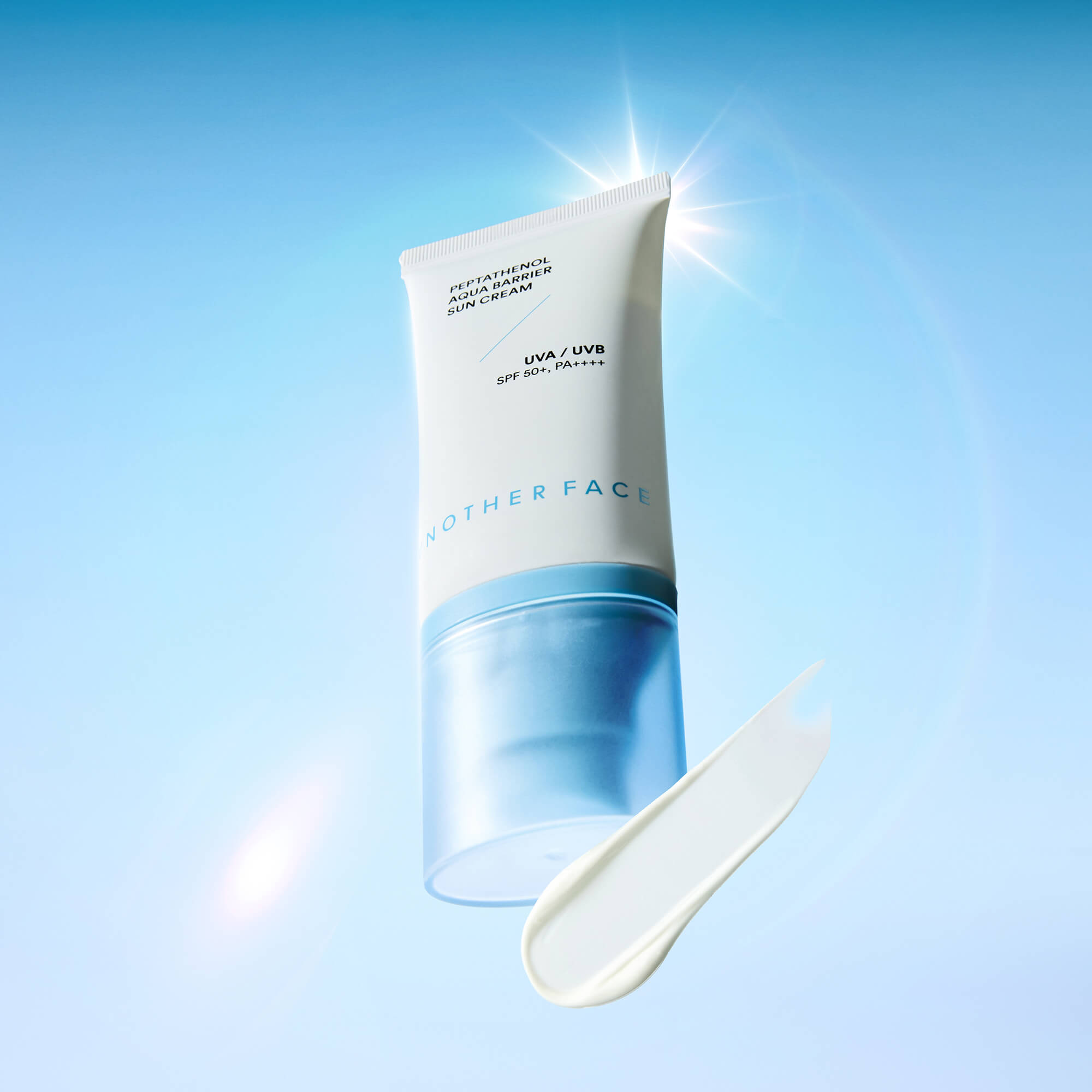 ANOTHER FACE PEPTATHENOL™ AQUA BARRIER SUN CREAM Feuchtigkeitsspendende Gesichtscreme mit SPF50+ PA++++ Filter 50 ml #3