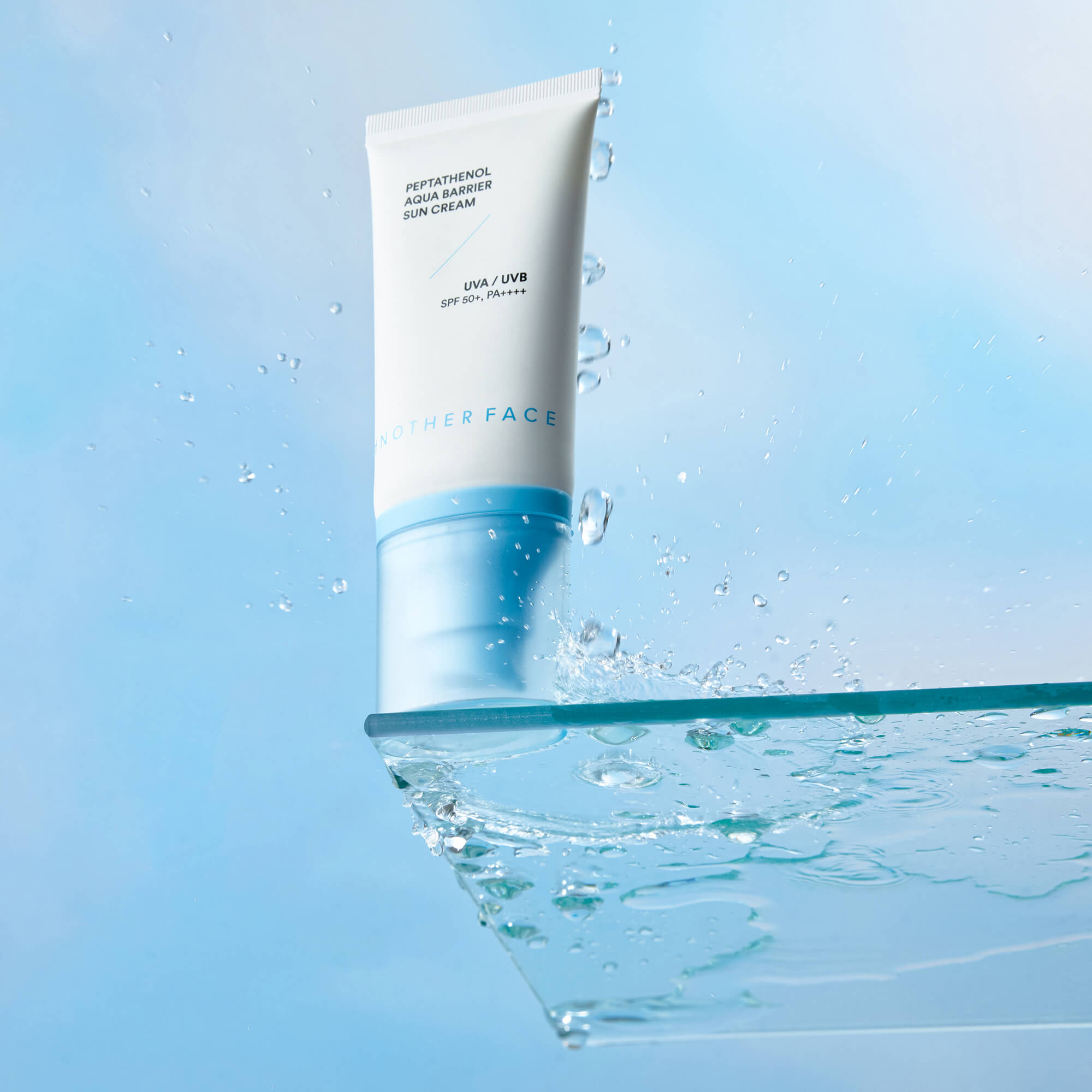 ANOTHER FACE PEPTATHENOL™ AQUA BARRIER SUN CREAM Feuchtigkeitsspendende Gesichtscreme mit SPF50+ PA++++ Filter 50 ml #4
