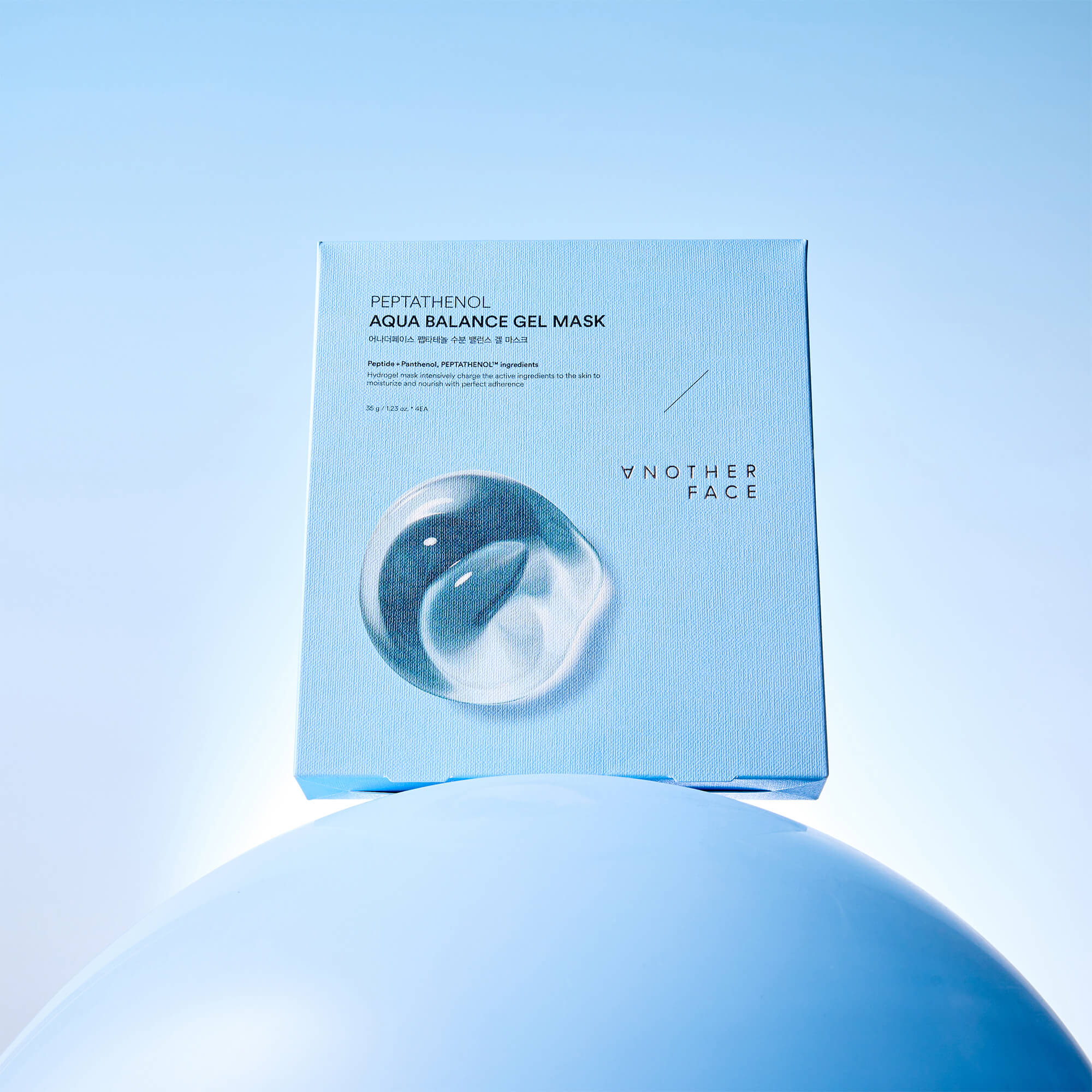 JINÁ FACE PEPTATHENOL AQUA BALANCE GEL MASK Intenzivně hydratační hydrogelová pleťová maska (4x35 g) #3