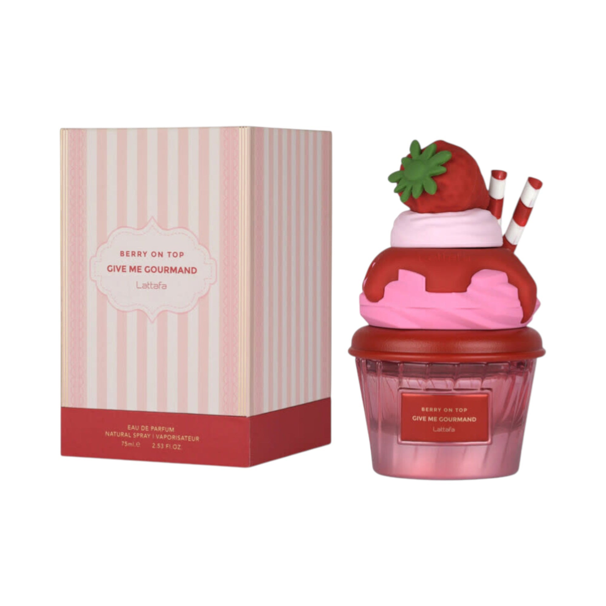 LATTAFA GIVE ME GOURMAND BERRY ON TOP Woda perfumowana dla kobiet 75 ml