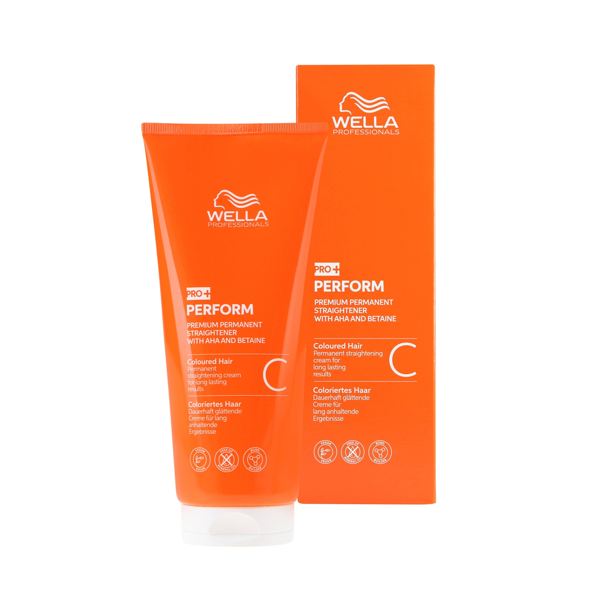 WELLA PROFESSIONALS PRO+ PERFORM C PREMIUM STRAIGHTNER Crème lissante permanente pour cheveux colorés 200 ml