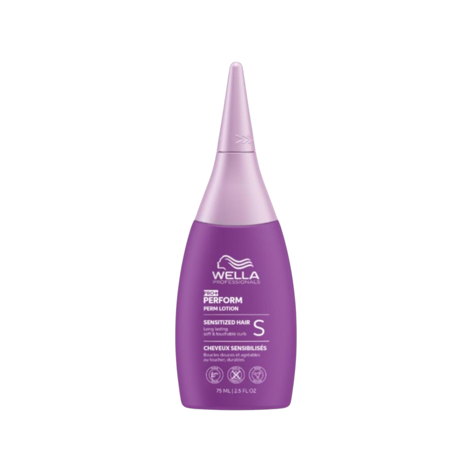 WELLA PROFESSIONALS PRO+ PREFORM PERM S Tekutý přípravek s trvalou ondulací pro citlivé vlasy 75 ml