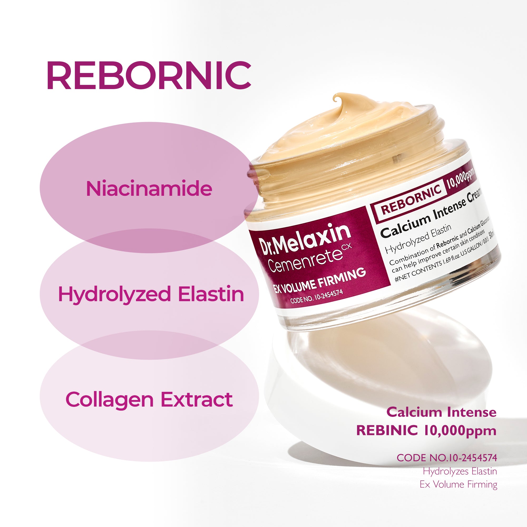 DR.MELAXIN LINEA CEMENRETE Crema aumenta l'elasticità cutanea 50 ml #6