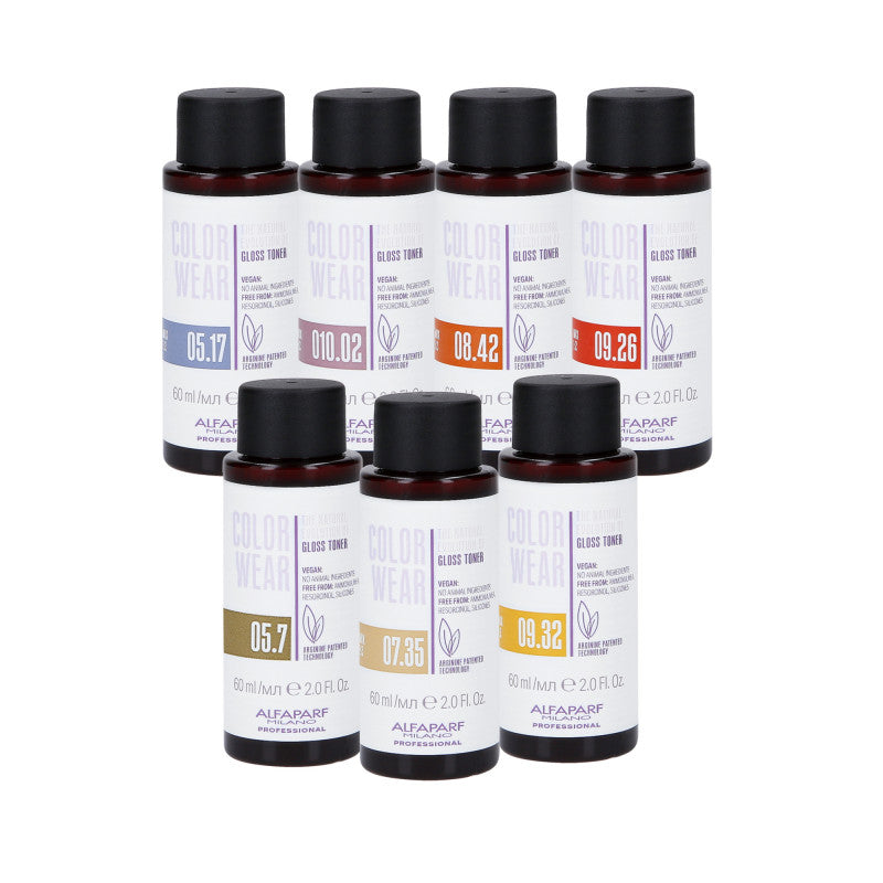 ALFAPARF COLOR WEAR GLOSS Toner do włosów bez amoniaku 60 ml