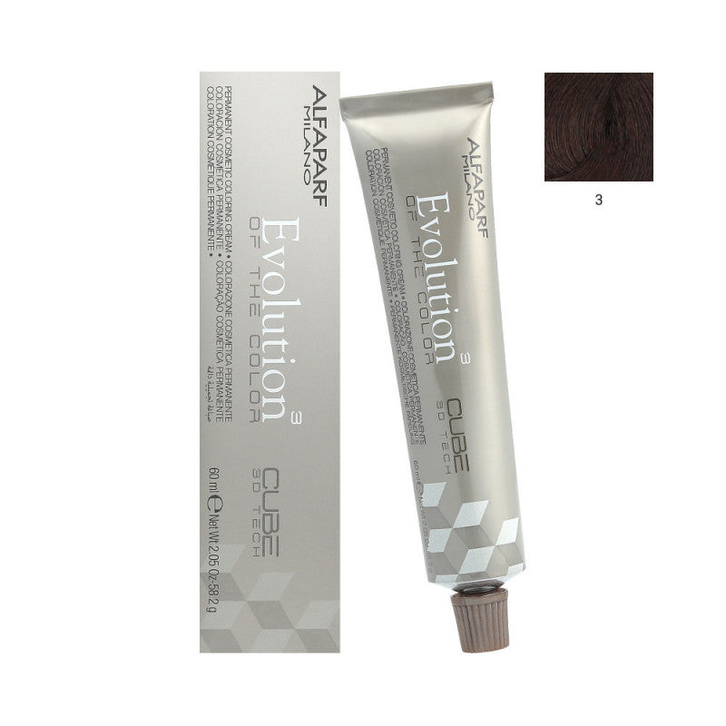 ALFAPARF EVOLUTION OF THE COLOR CUBE Tintura per capelli 60 ml #3