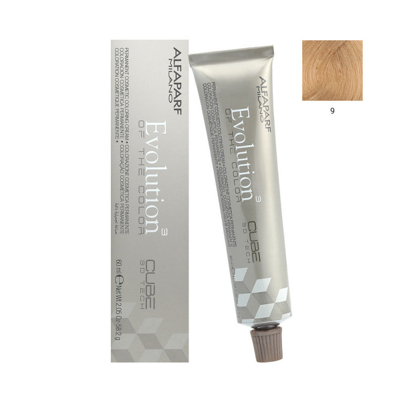 ALFAPARF EVOLUTION OF THE COLOR CUBE Tintura per capelli 60 ml #9
