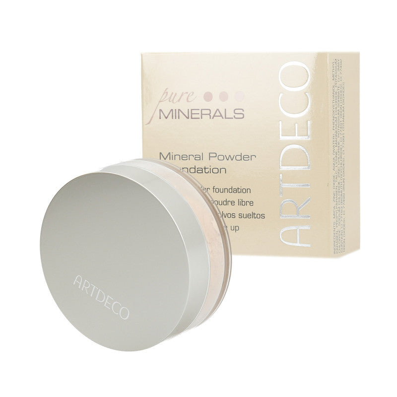 ARTDECO Pure Minerals Fondotinta in polvere 4 Light Beige 15g