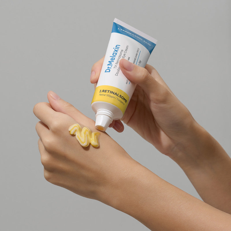 DR.MELAXIN TX-RETINALSOME DOUBLE EFFECT Anti-aging oční krém s kyselinou tranexamovou a retinalem 40 g #2