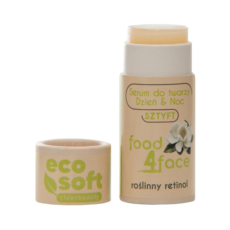 ECO SOFT FOOD4FACE Sérum na obličej na den a noc s rostlinným retinolem 25 g
