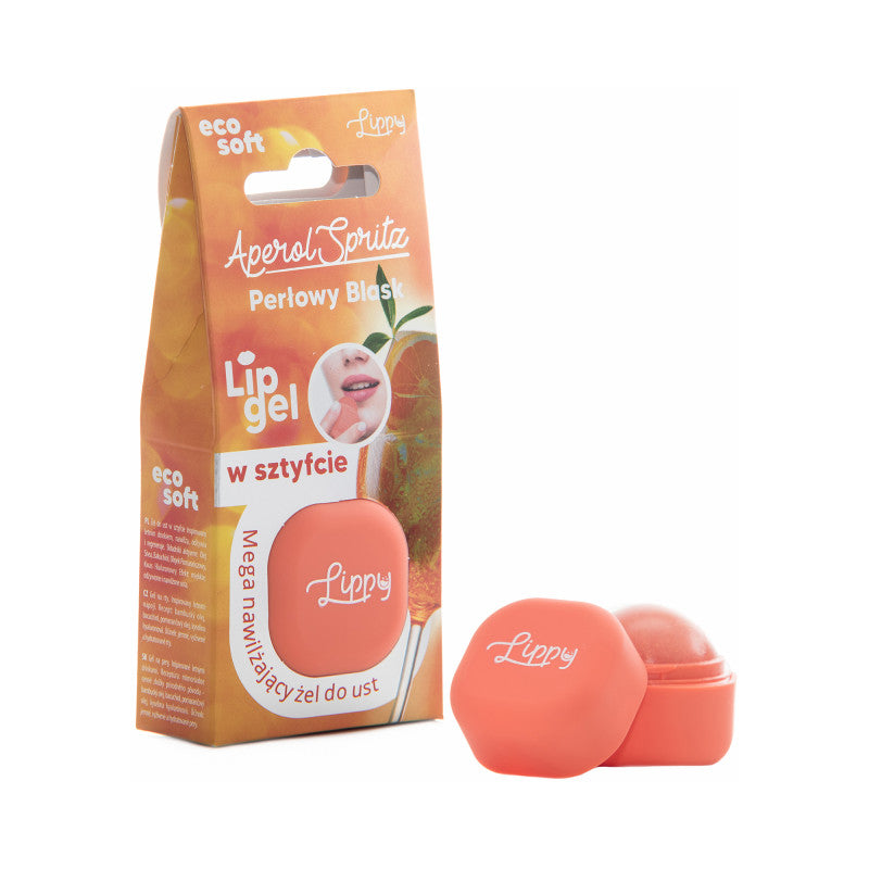ECO SOFT LIPPY DAY DRINKS Mega hydratační gel na rty Aperol Spritz 6,3 ml
