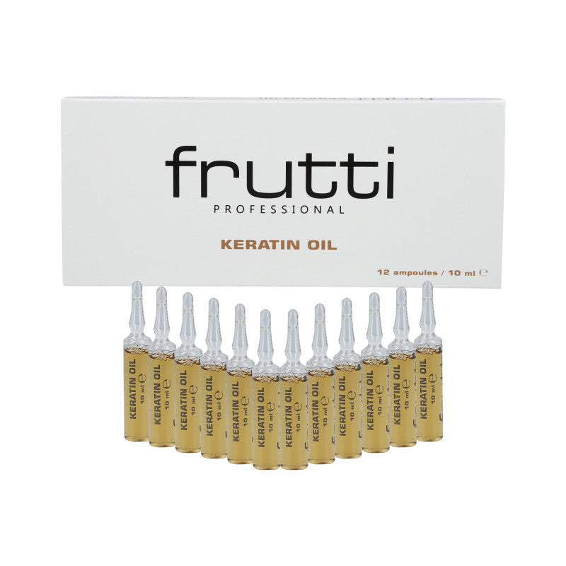 FRUTTI PROFESSIONAL Nawilżające ampułki do włosów 12x10 ml