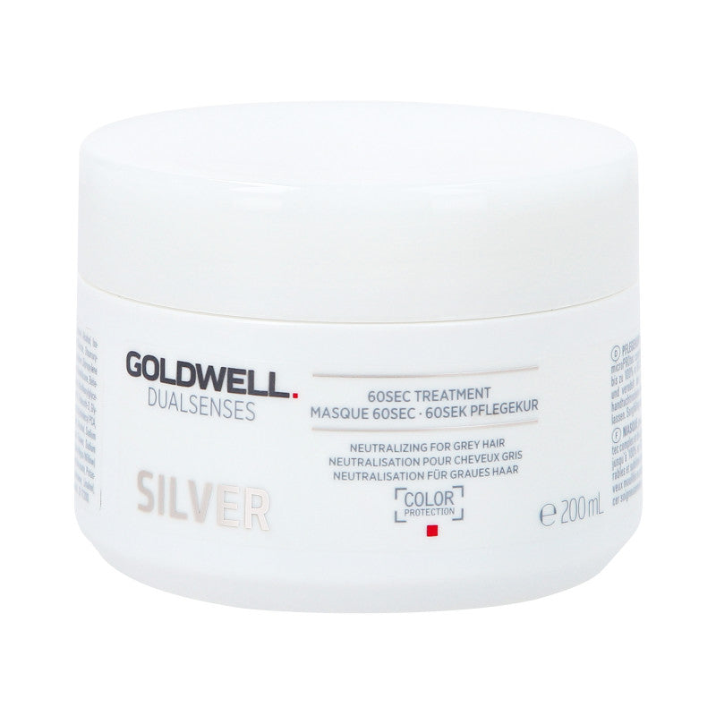 GOLDWELL DUALSENSES SILVER Soin neutralisant instantané pour cheveux blonds et gris 200 ml