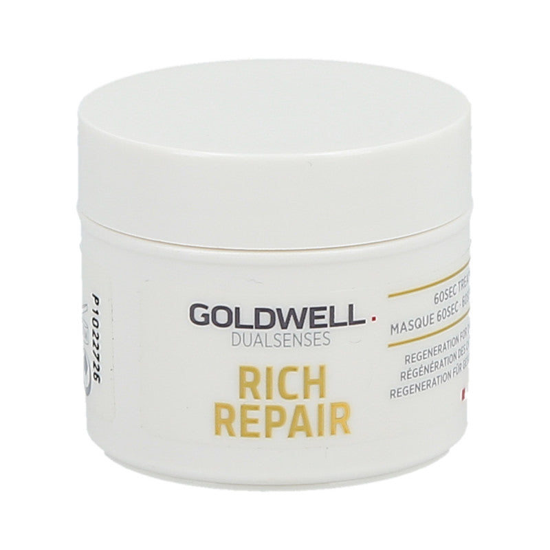 GOLDWELL DUALSENSES RICH REPAIR Trattamento 60 secondi per capelli danneggiati  25ml 