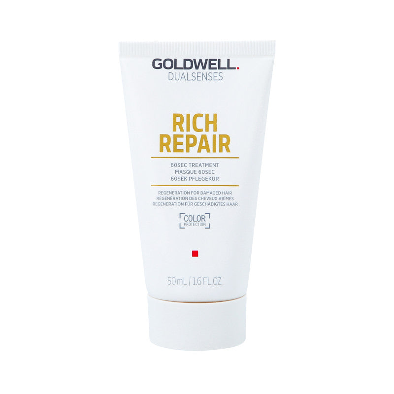 GOLDWELL DUALSENSES RICH REPAIR 60-Sekunden-Behandlung für strapaziertes Haar 50ml