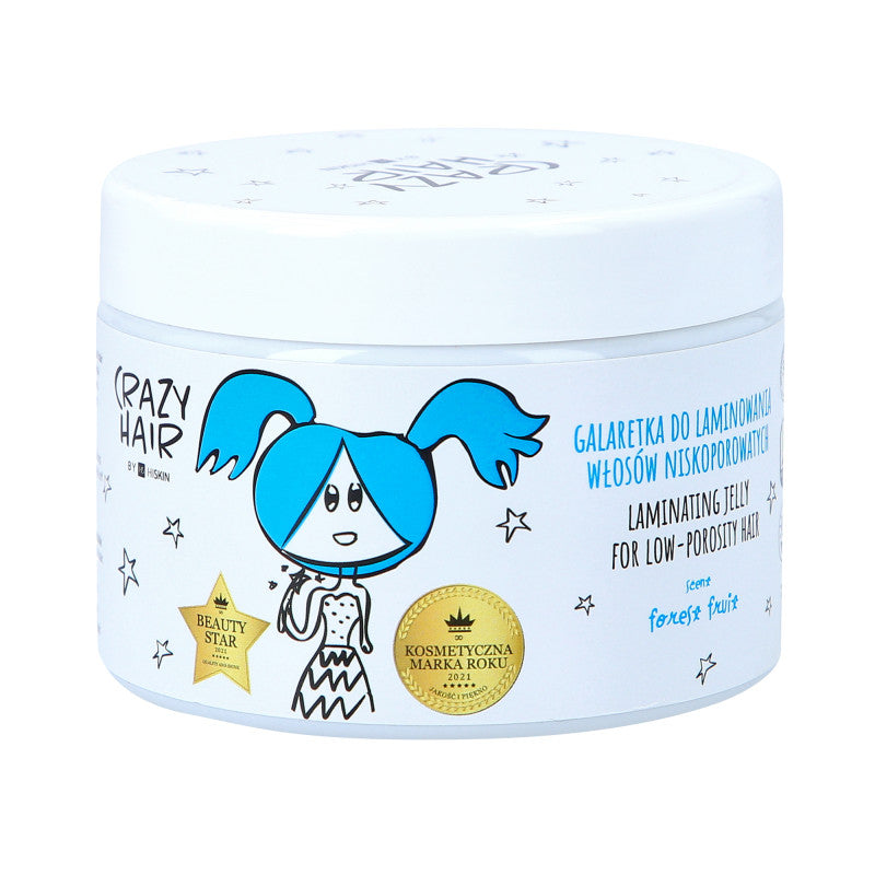 HISKIN CRAZY HAIR JELLY FOREST FRUITS Galaretka do laminowania włosów niskoporowatych 300 ml