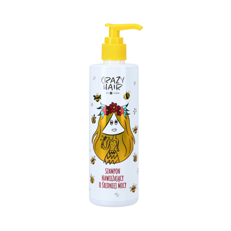 HISKIN CRAZY HAIR Medový šampon na vlasy střední síly 300ml