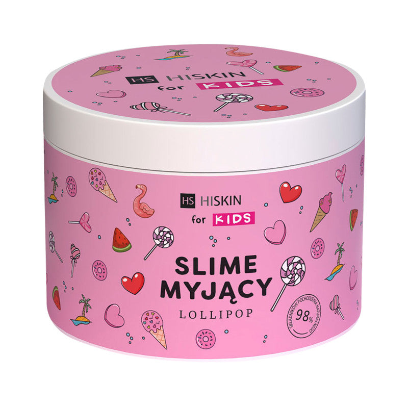 HISKIN FOR KIDS Dětské sprchové želé s vůní sladkých lízátek 150ml