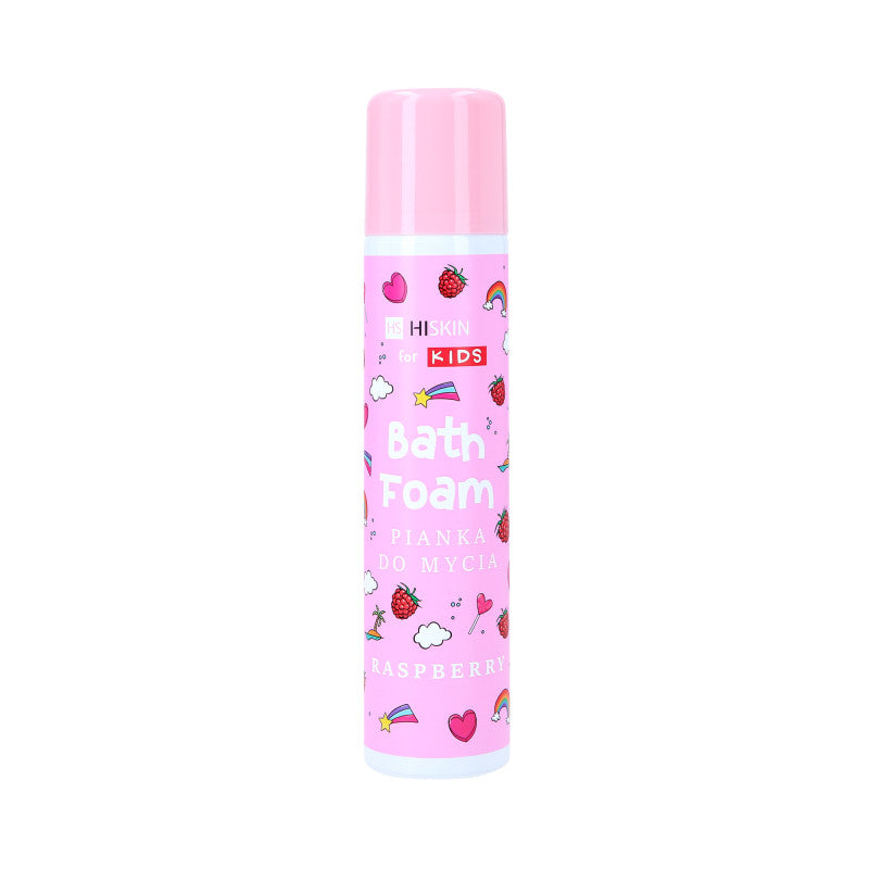 HISKIN FOR KIDS RASPBERRY Różowa pianka do mycia skóry dzieci 250 ml