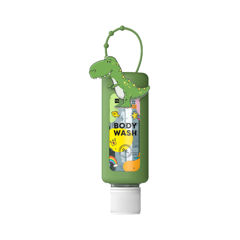 HISKIN FOR KIDS TRAVEL SIZE Płyn do kąpieli i ciała Dino 75 ml