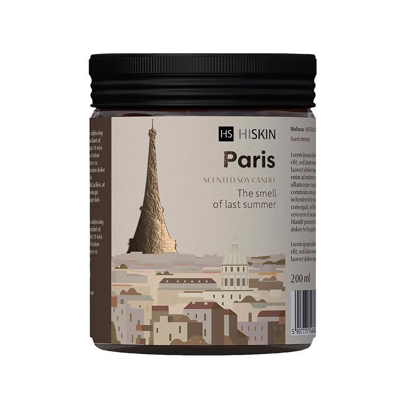 HISKIN HOME BON VOYAGE Paris sojová svíčka 200 ml
