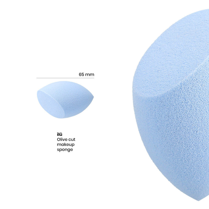 ilū Gąbka do makijażu, Olive cut, Niebieska #2