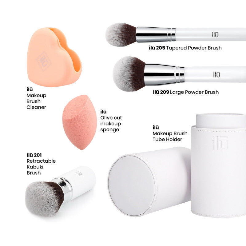 ilū Orange Is The Happiest Color - Makeup Pinsel Set  #3