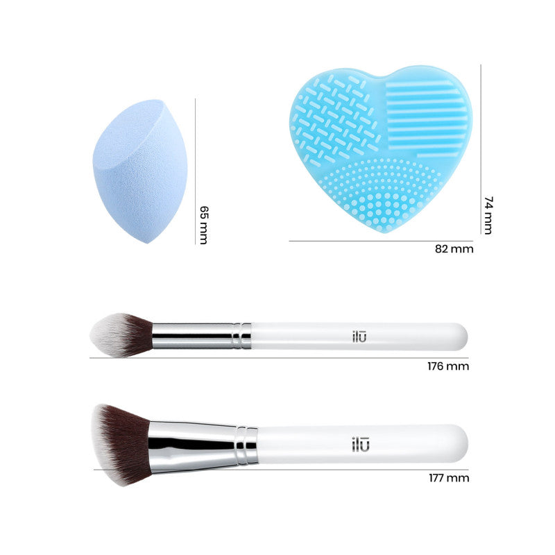 ilū Out Of The Blue - Zestaw pędzli i akcesoriów do makijażu #2